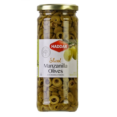HAD. SLICED OLIVES